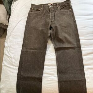 Levi's Straight-Leg Dark Brown Jeans